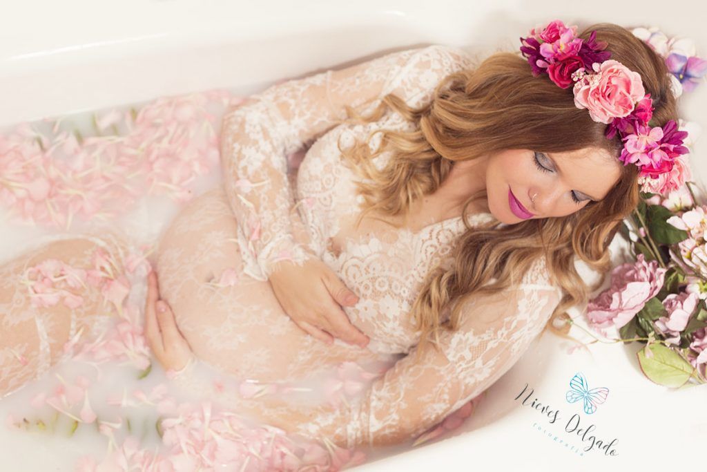 mejor-momento-para-realizarme-la-sesion-de-embarazo-milk-bath